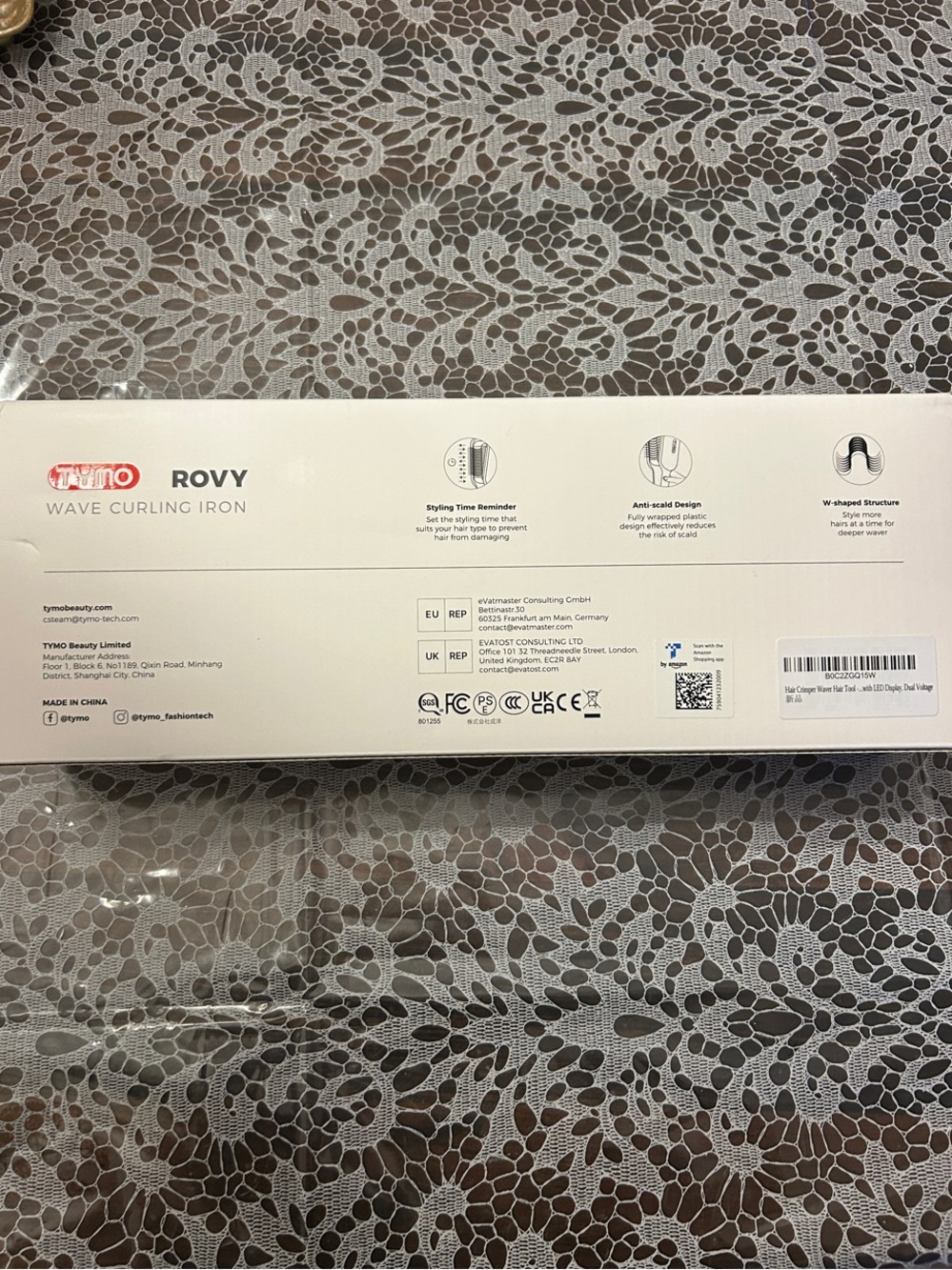 TYMO Beauty ROVY Wave Curling Iron - Picture 2 of 3
